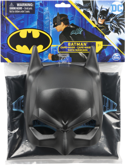 Kappe og maske Batman sett